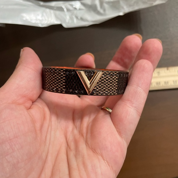 Fashion modern leather plaid bracelet hand accessories - Picture 8 of 10